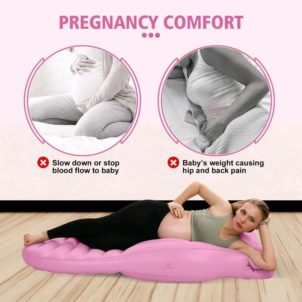 MamaNest™ Pregnancy Mattress with Air Pump