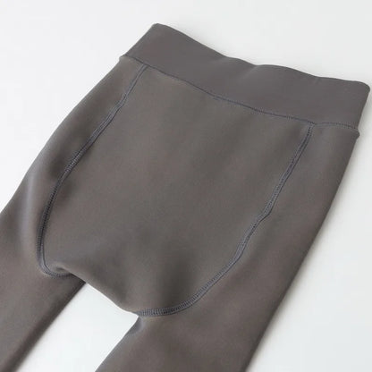 Women’s Fleece Leggings – Sexy Translucent Slim Pantyhose, Elastic Winter Warm Thermal Tights
